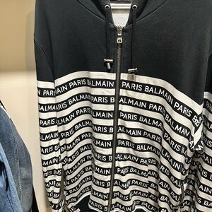 Balmain Black and White Jacket
